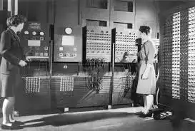 Salle avec l’ordinateur ENIAC